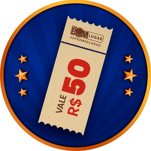 Vale-compra R$ 50